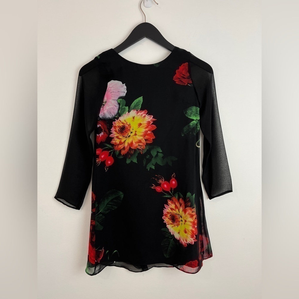 BLUSH by US LOS ANGELES chiffon Floral dress